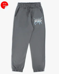 ACDC - PANTALONE TUTA GRIGIO PER RAGAZZI 10 - 14 ANNI