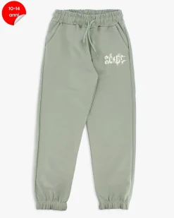 ACDC - PANTALONE TUTA VERDE CON POLSINO PER RAGAZZA