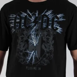 ACDC - UOMO TSHIRT MEZZA MANICA 100% COTONE