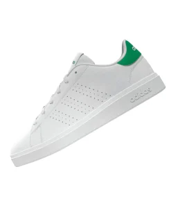 ADIDAS ADVANTAGE BASE 2.0 J - Scarpa bianca e verde numerata 36-40