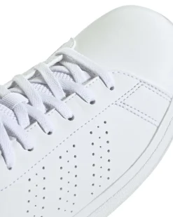 ADIDAS ADVANTAGE BASE 2.0 J - Scarpa bianca e verde numerata 36-40
