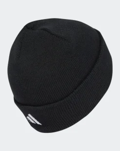 ADIDAS - BERRETTO JUVE WOOLIE NERO CON LOGO BIANCO - JE6000