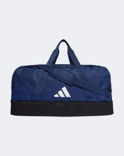 ADIDAS - BORSONE CON FONDO TIRO LEAGUE L  - BICOLORE BLU E NERO -  IB8652