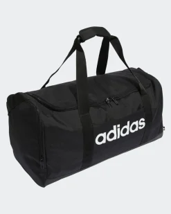 ADIDAS - BORSONE LINEAR DUFFEL M - NERO - JD9555