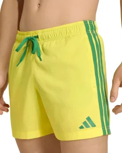 ADIDAS - BOXER MARE GIALLO DA UOMO 3 STRISCE - JY9790