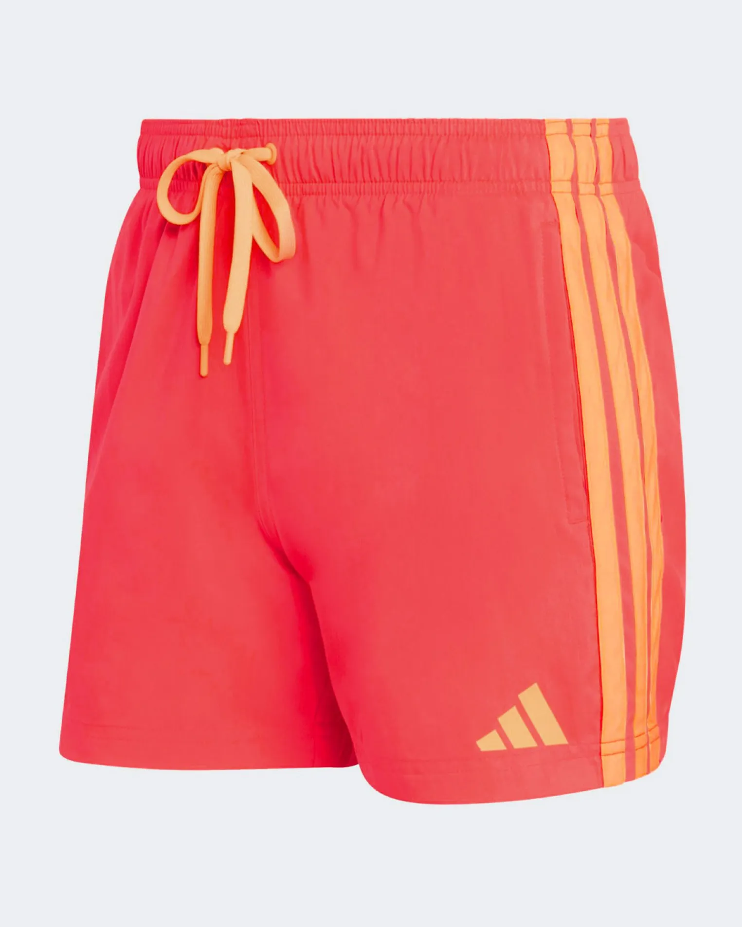 ADIDAS - BOXER MARE ROSSO DA UOMO 3 STRISCE - KB2766