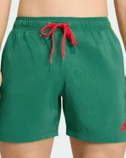 ADIDAS - BOXER MARE VERDE DA UOMO 3 STRISCE - JY9789