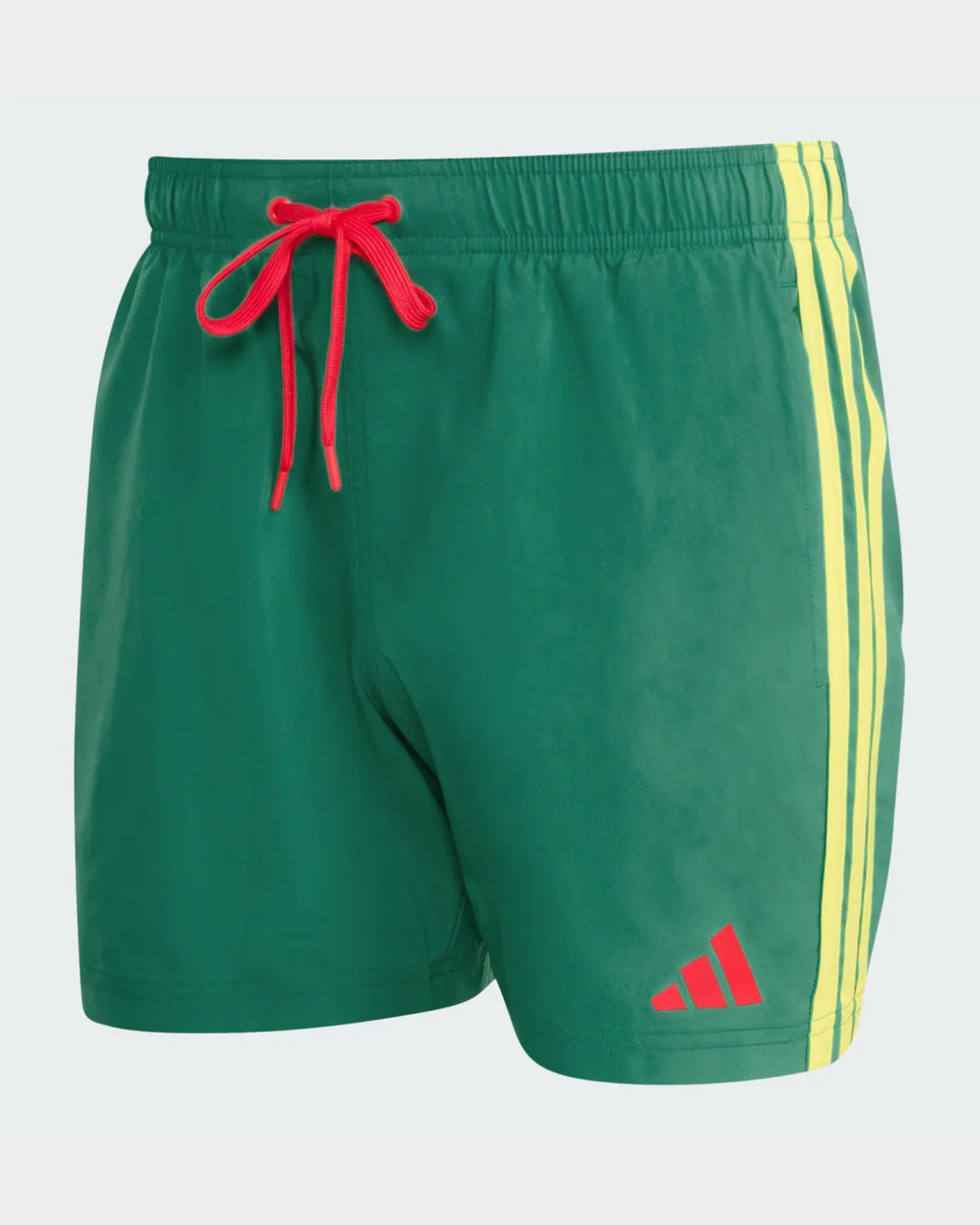 ADIDAS - BOXER MARE VERDE DA UOMO 3 STRISCE - JY9789