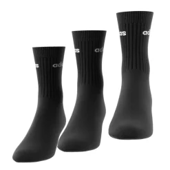 ADIDAS - CALZE HC CREW 3PP BASIC BLACK-WHITE - GE6171
