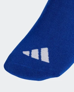 ADIDAS - CALZE LK RIB 3PP QUARTER JUNIOR BIANCO/ROYAL/AZZURRO - JD1348