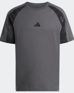 ADIDAS - CAMO T-SHIRT MANICA CORTA GRIGIA DA UOMO - KC0709