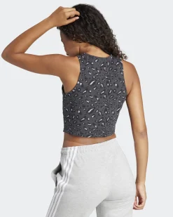 ADIDAS - CANOTTA ANML CRO TK GRIGIA DA DONNA - IN9930