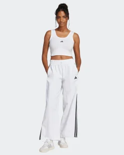 ADIDAS - CANOTTA  CORTA ESSENTIALS SMALL LOGO BIANCA - JD0545