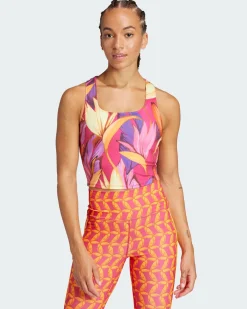 ADIDAS - CANOTTA DA ALLENAMENTO DONNA MULTICOLOR X FARM RIO - JD6307