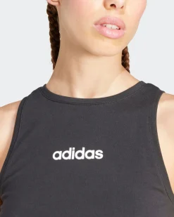 ADIDAS - CANOTTA NERA LIN SJ TK DA DONNA - JC5798