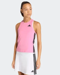 ADIDAS - CANOTTA WE 3S TK  ROSA CON DETTAGLI NERI DA DONNA, KC2974