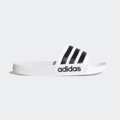 ADIDAS - CIABATTA ADILETTE SHOWER WHITE-BLACK - AQ1702