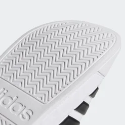 ADIDAS - CIABATTA ADILETTE SHOWER WHITE-BLACK - AQ1702