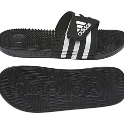 ADIDAS - CIABATTA ADISSAGE BLACK-WHITE - F35580