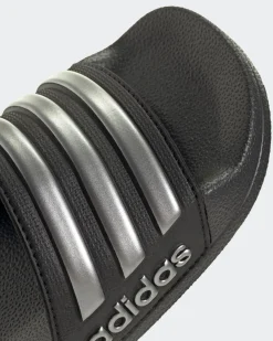 ADIDAS - CIABATTE JUNIOR ADILETTE SHOWER NERE E GRIGIE DAL 35 AL 39 ?, JS2523