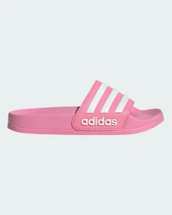 ADIDAS - CIABATTE JUNIOR ADILETTE SHOWER ROSA E BIANCHE DAL 35 AL 38, JP5786