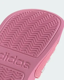 ADIDAS -  CIABATTE JUNIOR ADILETTE SHOWER  ROSA E BIANCHE DAL 35 AL 38, JP5786