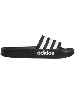 ADIDAS -  CIABATTE JUNIOR ADILETTE SHOWER  NERE E BIANCHE DAL 35 AL 38, G27625