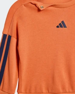 ADIDAS - COMPLETO TUTA ARANCIO ESSENTIAL INFANT - KB9627