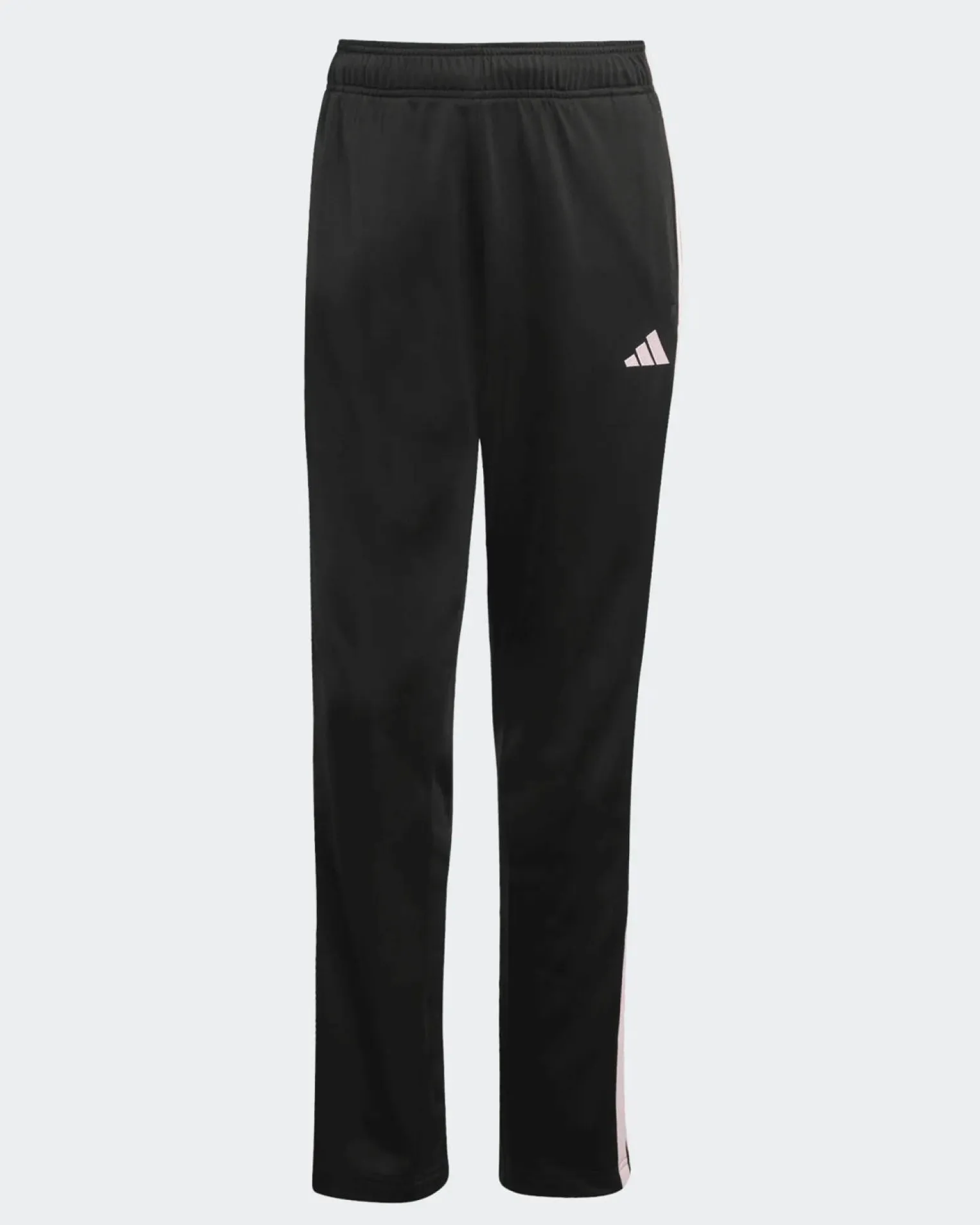 ADIDAS - COMPLETO TUTA NERO DA DONNA CON FELPA FULL ZIP 3 STRISCE - KQ7578