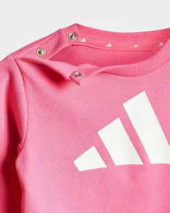 ADIDAS - COMPLETO TUTA ROSA BABY JW2462