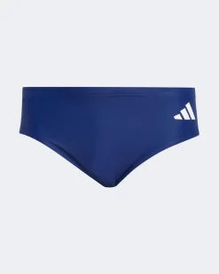 ADIDAS -COSTUME SLIP 3S BLD TRUNK BLU CON BANDE BIANCHE DA UOMO, JY3735