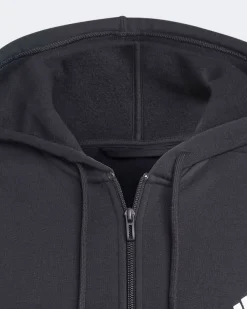 ADIDAS - FELPA CON CAPPUCCIO ESSENTIALS FLEECE 3-STRIPES FULL-ZIP - IB4029
