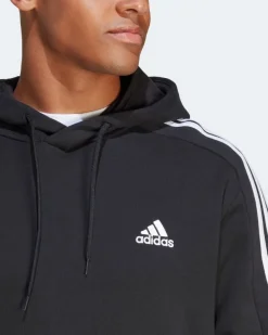 ADIDAS-FELPA CON CAPPUCCIO ESSENTIALS FRENCH TERRY 3-STRIPES-IC0435
