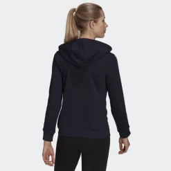 ADIDAS - FELPA CON CAPPUCCIO ESSENTIALS FRENCH TERRY 3-STRIPES FULL-ZIP - GL0804