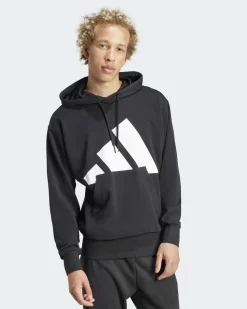 ADIDAS - FELPA CON CAPPUCCIO NERA BL FT HD DA UOMO - IN6164