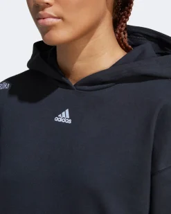 ADIDAS-FELPA CON CAPPUCCIO RELAXED WITH HEALING CRYSTALS-INSPIRED GRAPHICS-IC0803