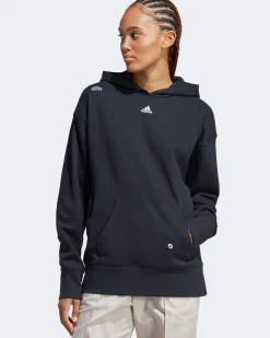 ADIDAS-FELPA CON CAPPUCCIO RELAXED WITH HEALING CRYSTALS-INSPIRED GRAPHICS-IC0803