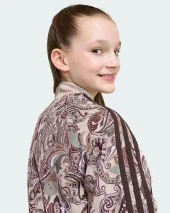 ADIDAS - FELPA JUNIOR ( 11-15 ANNI) FULL ZIP SST LO CP TT MULTICOLOR, KU9719