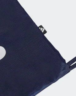 ADIDAS - GYMSACK LINEAR BLU  CON LOGO BIANCO, IN6131
