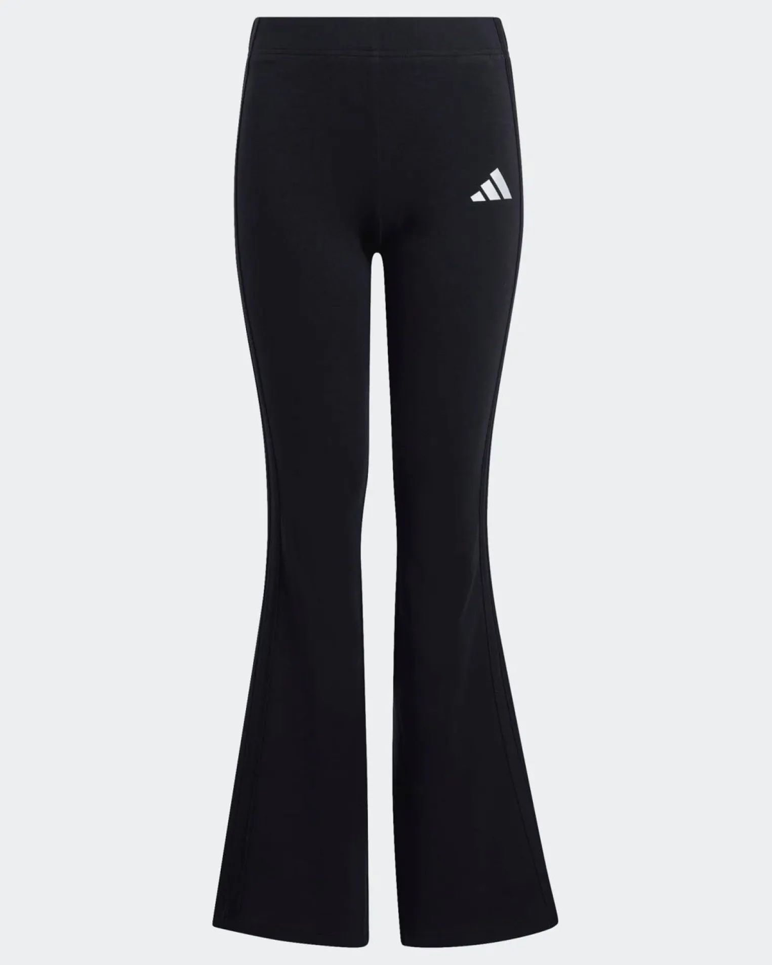 ADIDAS - LEGGINGS FLARED GLAM NERI PER RAGAZZA - KB7043