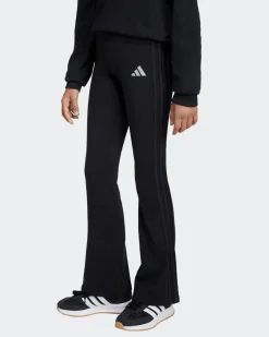 ADIDAS - LEGGINGS FLARED GLAM NERI PER RAGAZZA - KB7043