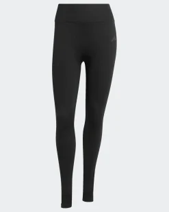 ADIDAS - LEGGINGS NERI PER ALLENAMENTO KNIT SCRUNCH 7/8 - KG9199