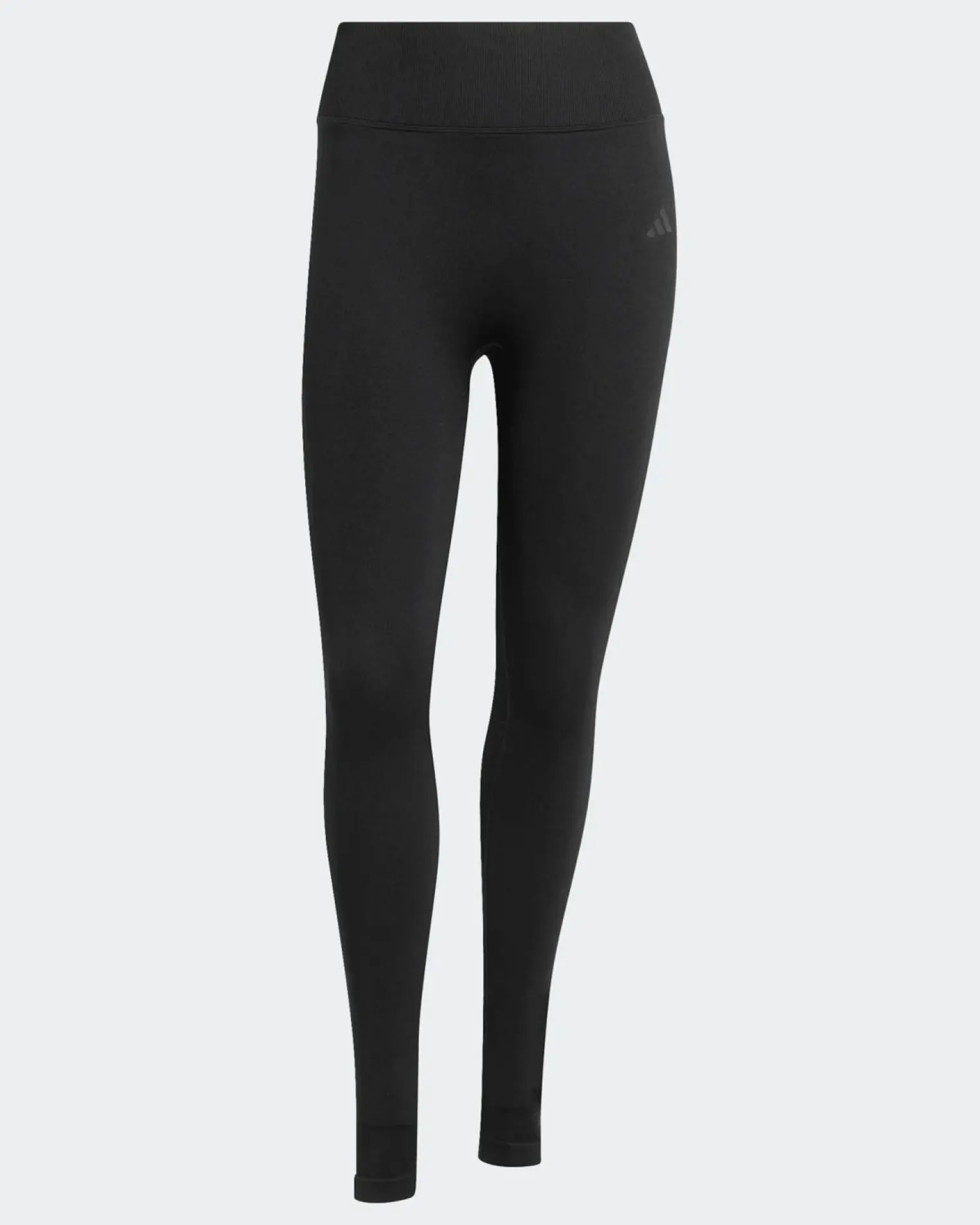 ADIDAS - LEGGINGS NERI PER ALLENAMENTO KNIT SCRUNCH 7/8 - KG9199