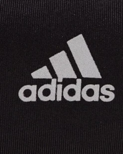 ADIDAS - Marsupio nero da running con dettagli riflettenti e cinghia regolabile in vita