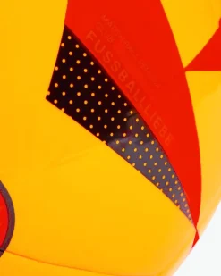 ADIDAS - Pallone da calcio arancione, rosso e nero europei 2024