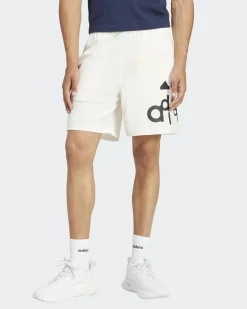 ADIDAS - PANTALONCINO FELPA BIANCO DA UOMO Q1 GD - IS200