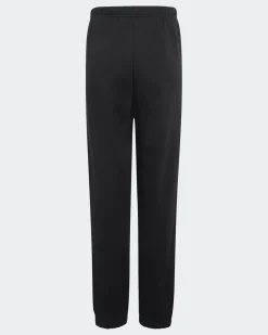 ADIDAS -PANTALONE JUNIOR ( 7-16 ANNI) COLLEGIATE NERO CON STAMPA TIPOGRAFICA BIANCA, KS5126