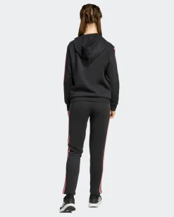 ADIDAS - PANTALONE NERO 3 STRISCE ESSENTIALS DA RAGAZZA PER ALLENAMENTO - JY5002