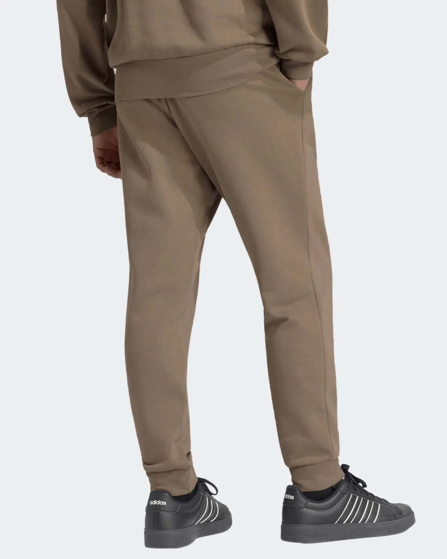 ADIDAS - PANTALONE TUTA FEELCOZY MARRONI DA UOMO, KF2380