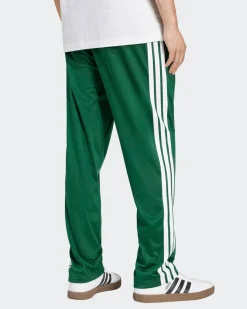ADIDAS - PANTALONE VERDE PER ALLENAMENTO DA UOMO 3 STRISCE IN ACETATO - JI8806